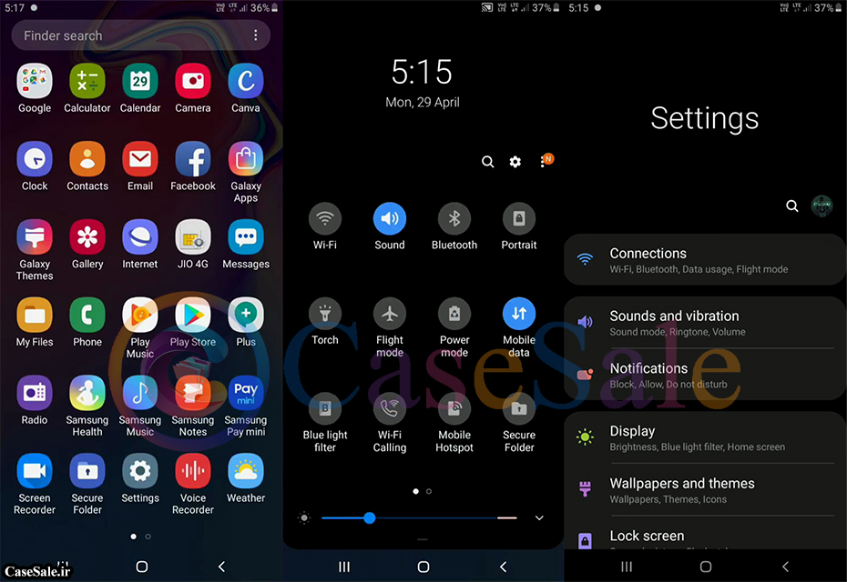 رام رسمی اندروید 9 برای Galaxy A8 Plus 2018 A730F