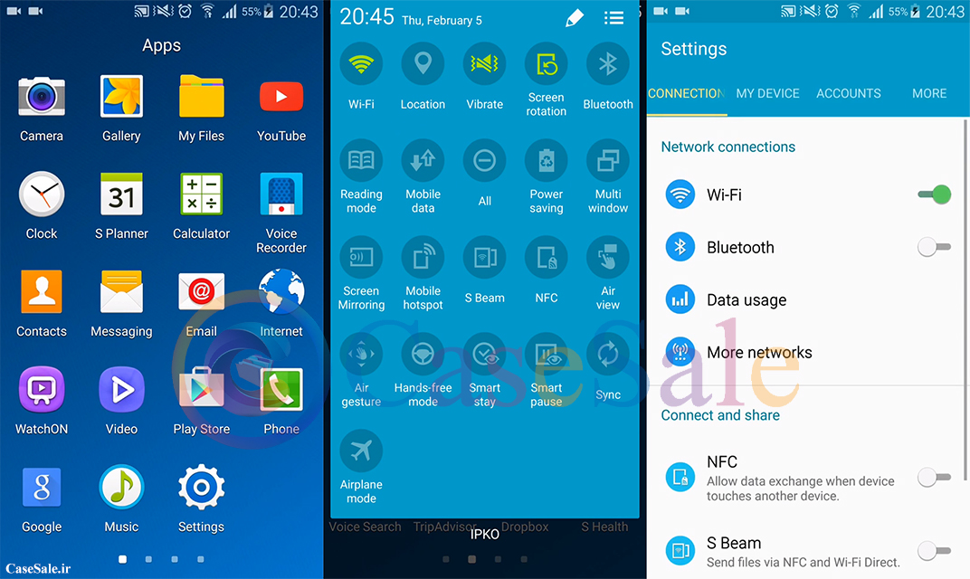 رام رسمی اندروید 5.0.1 برای Galaxy S4 I9505